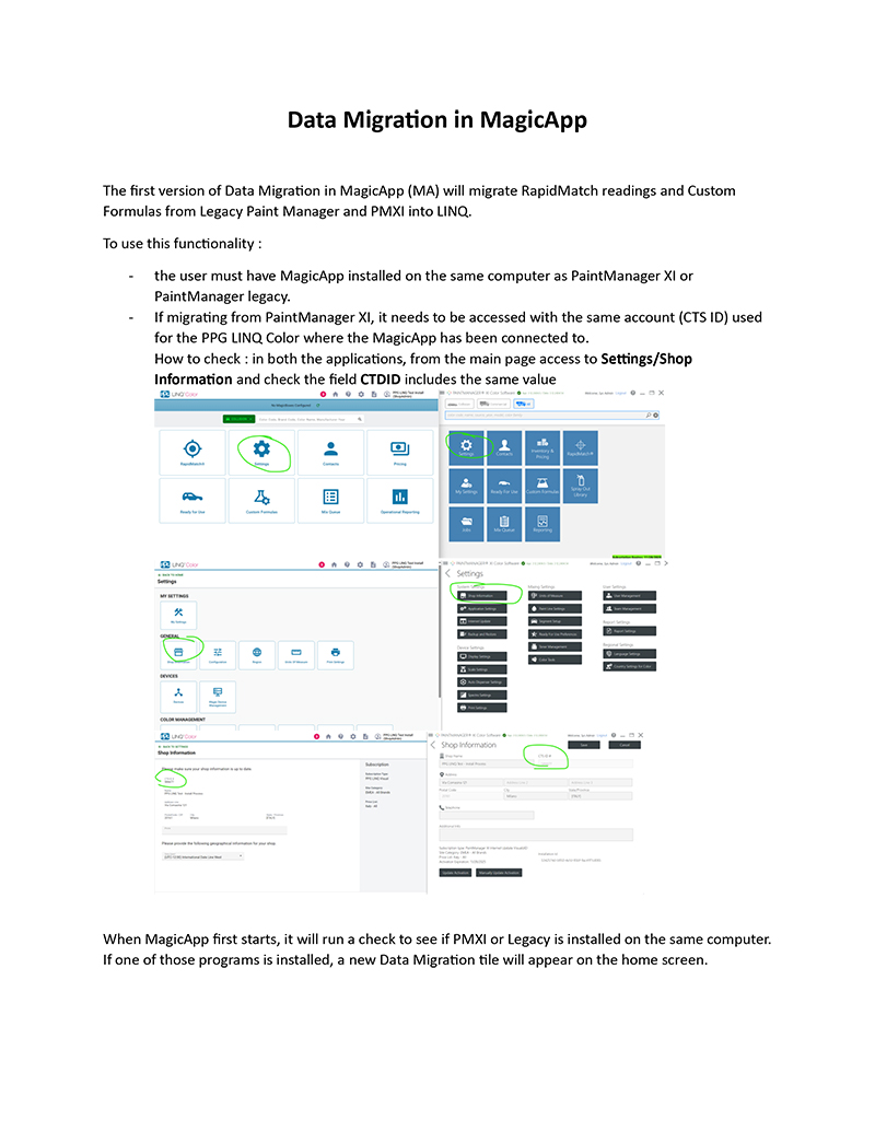 Data Migration in MagicApp